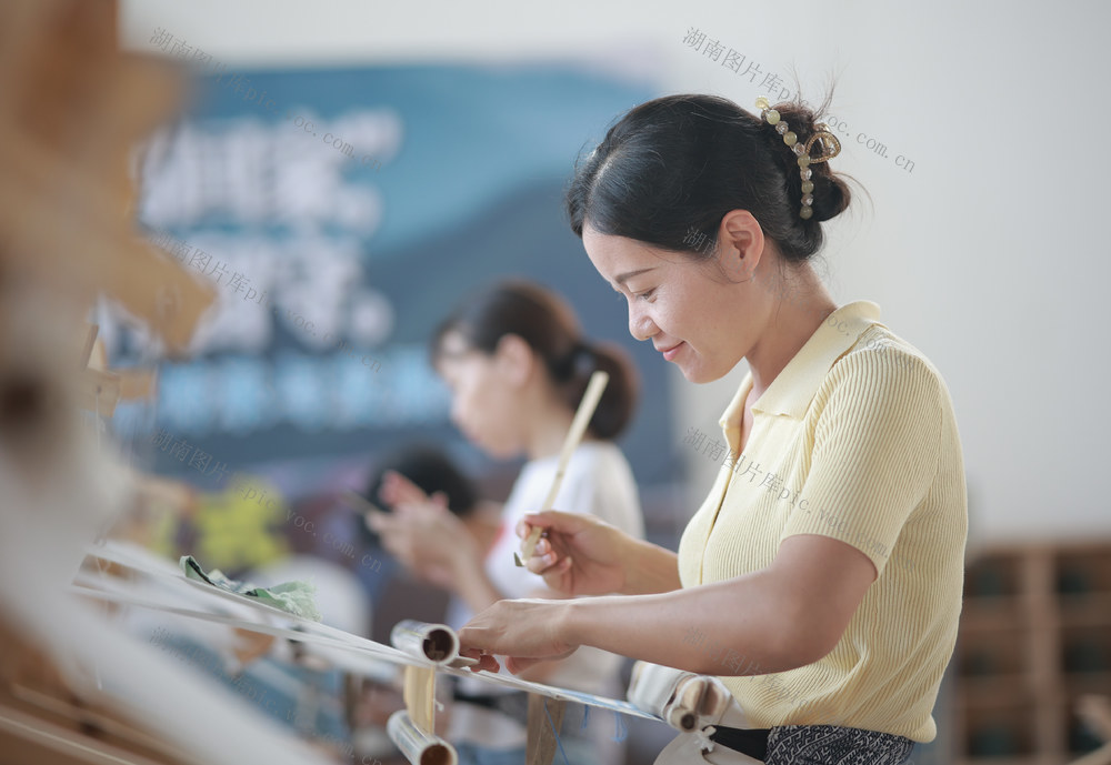 非遗、侗锦织造、文化、培训班、传承