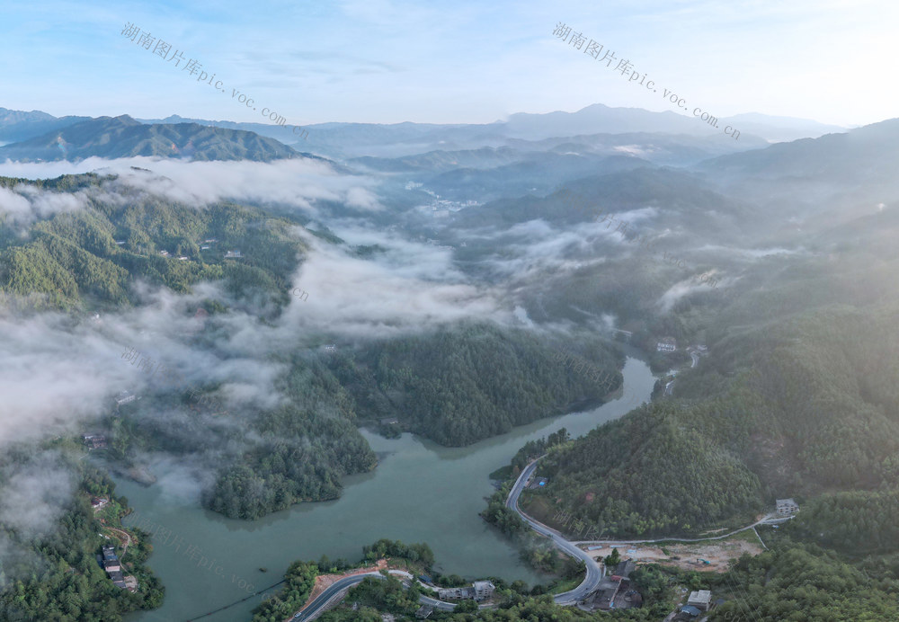 湖南桂东 生态画 耒水之源 沤江