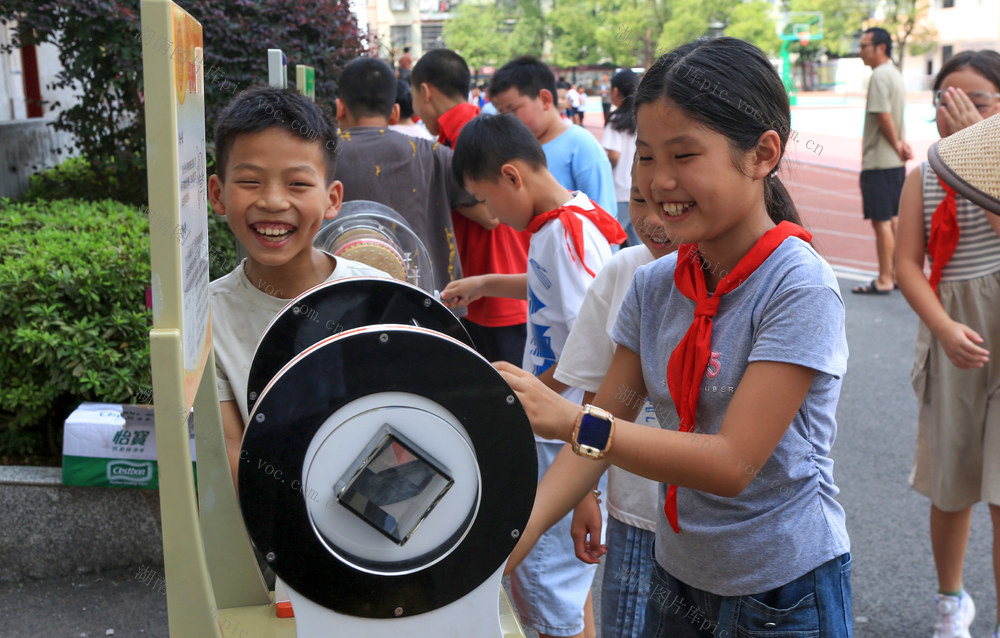 湖南，龙山，科普，大篷车，校园，体验