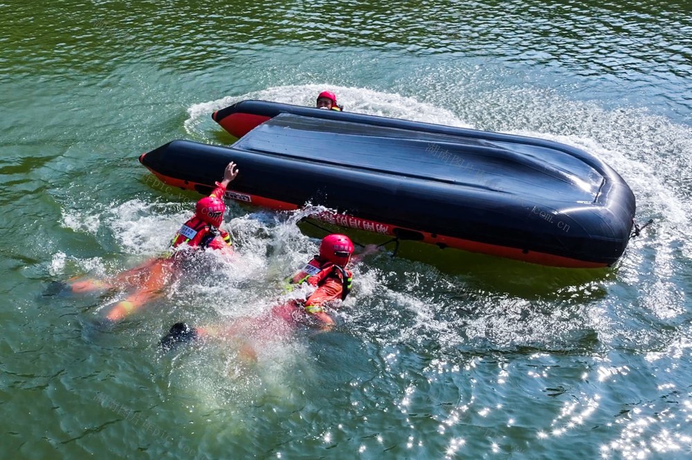 消防 演练 水域 实战 救援 防汛 应急 协同作战