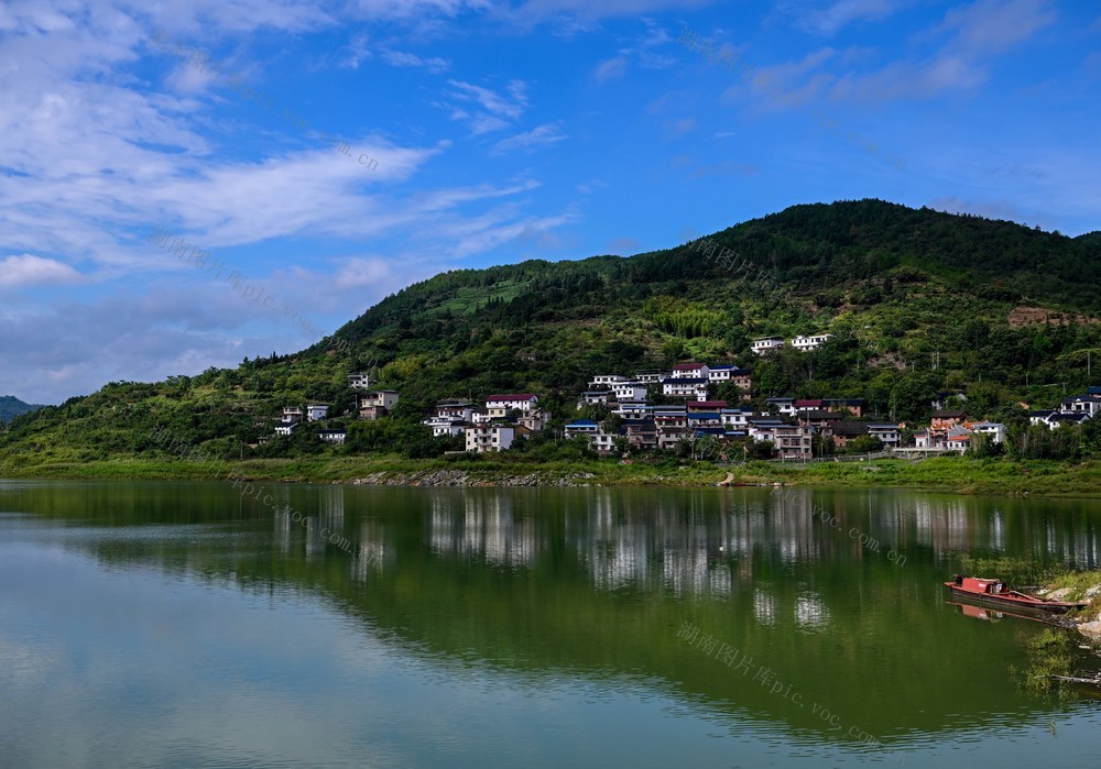 资兴市 滁口镇 塘下村 东江湖 生态画卷