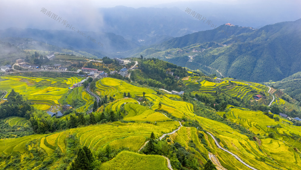 山背村 千亩梯田