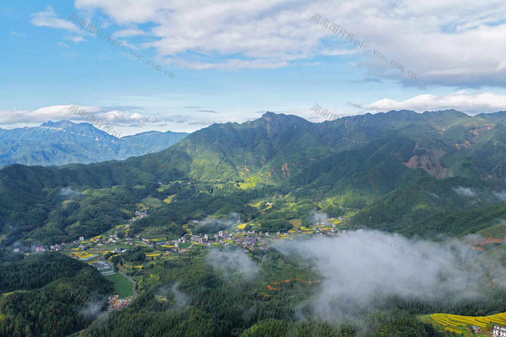 湖南桂东 秋 乡村 美 侃大村