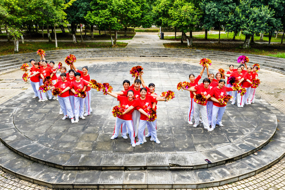 国庆节  文化活动  广场舞