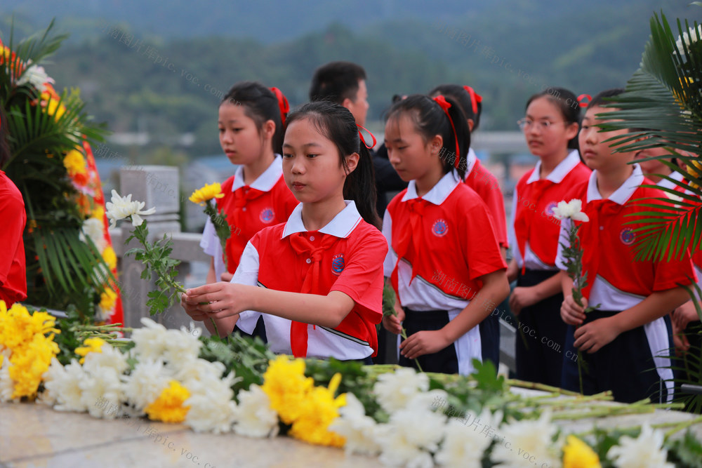 烈日纪念日 缅怀 先烈 