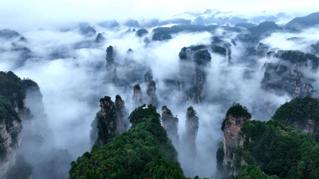 国庆美景