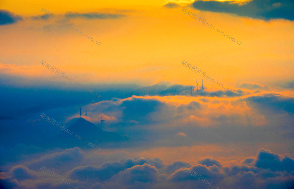 云海  风电场