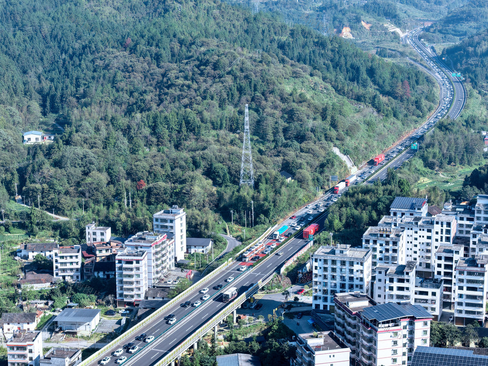 武深高速 湖南桂东 假期尾声 返程