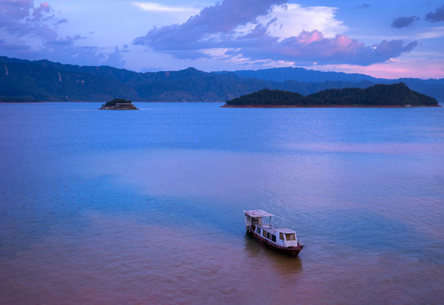 风景   东江湖  雨后  傍晚