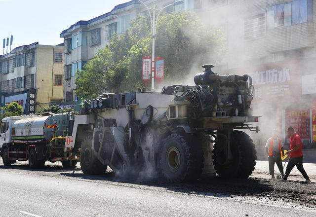 嘉禾：假日施工忙