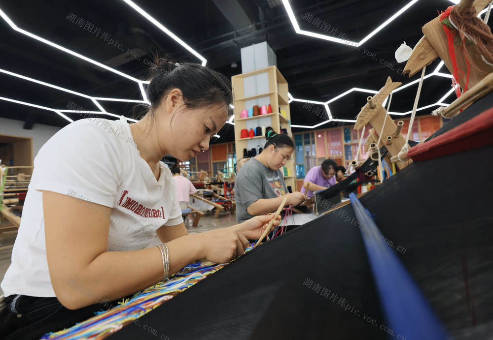 织锦 加工 生产 张家界