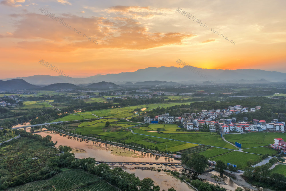 湖南道县：金秋田园画卷