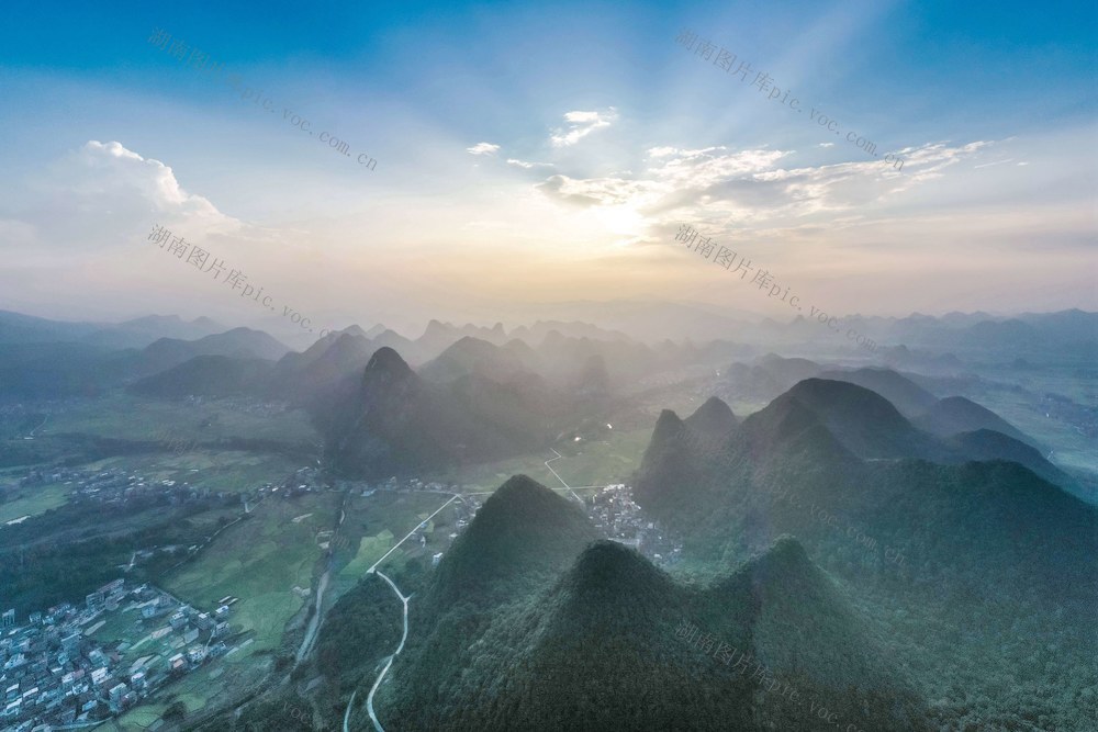 山峦 生态 自然 乡村 山峰