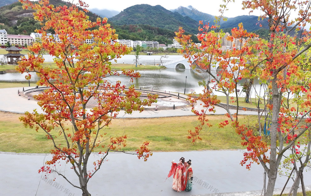 南岳 秋色 美景 