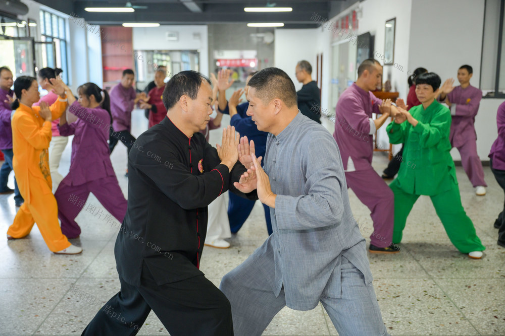 资兴市 太极拳 推手