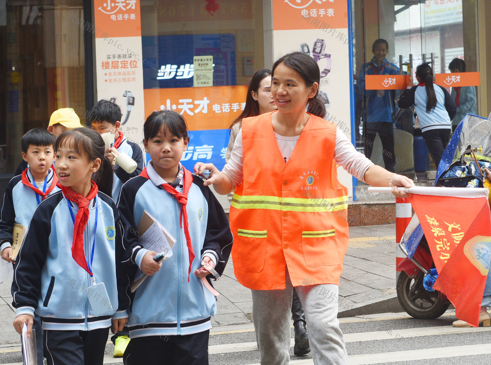 嘉禾：文明劝导  美丽风景线
