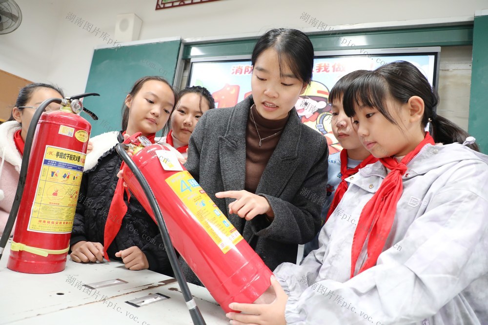   消防安全教育进课堂
