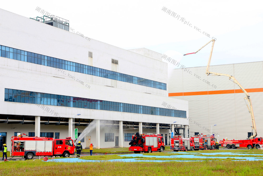 消防 安全 企业 实战 演练 协同作战 