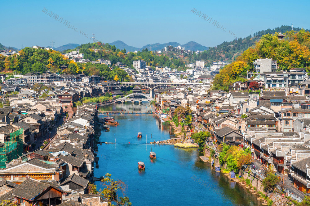 初冬时节    凤凰古城   美如画卷