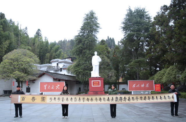 湖南桂东 百寿图