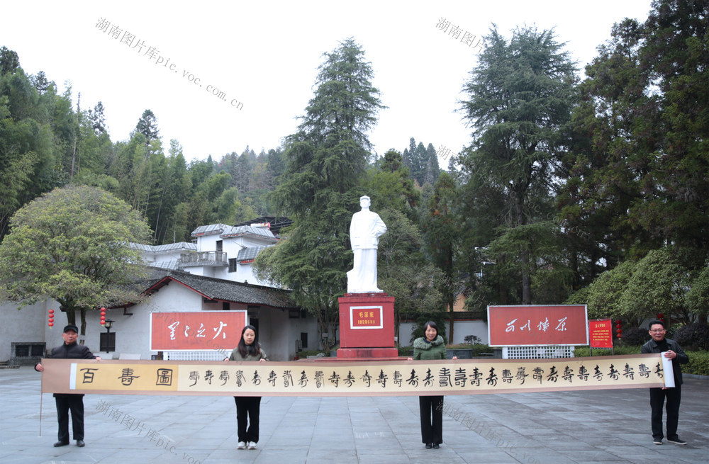 湖南桂东 百寿图