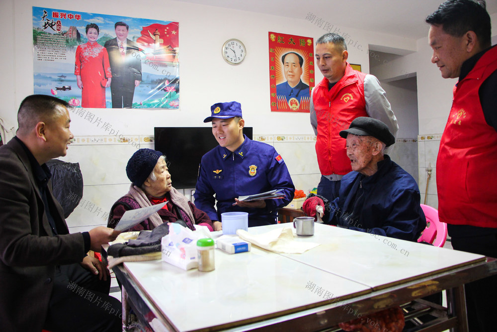 安全 消防 防火 冬季 居民 小区 