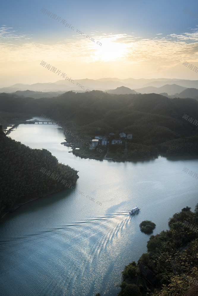 日落 郴州 莽山 翠江 郴江 双江口 神仙寨