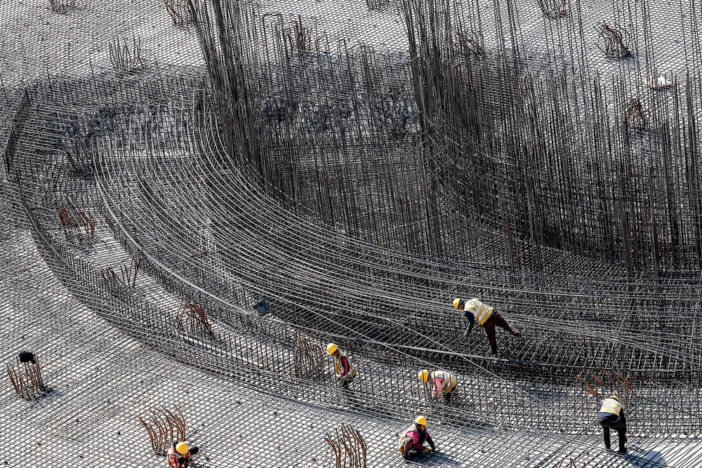 临武县：大中赫锂矿神家湾选厂建设提速