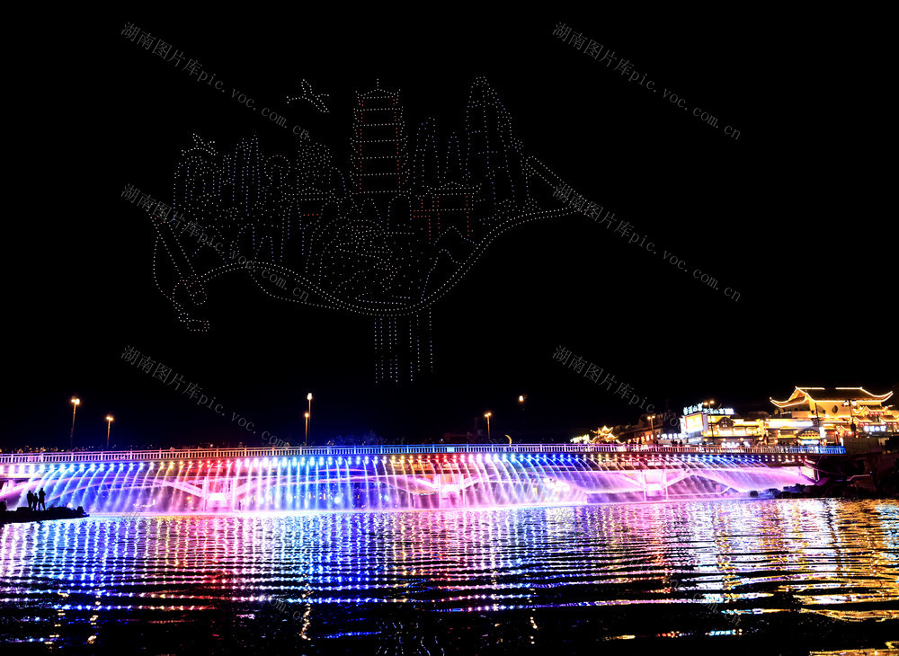 无人机秀 张家界 武陵源