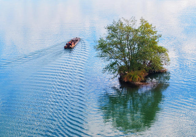 嘉禾：湿地公园  景色美