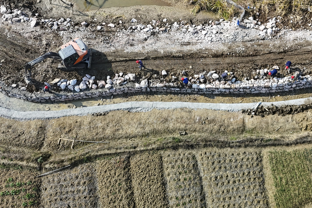 水利设施 水渠 春耕 农田 农业 农田灌溉