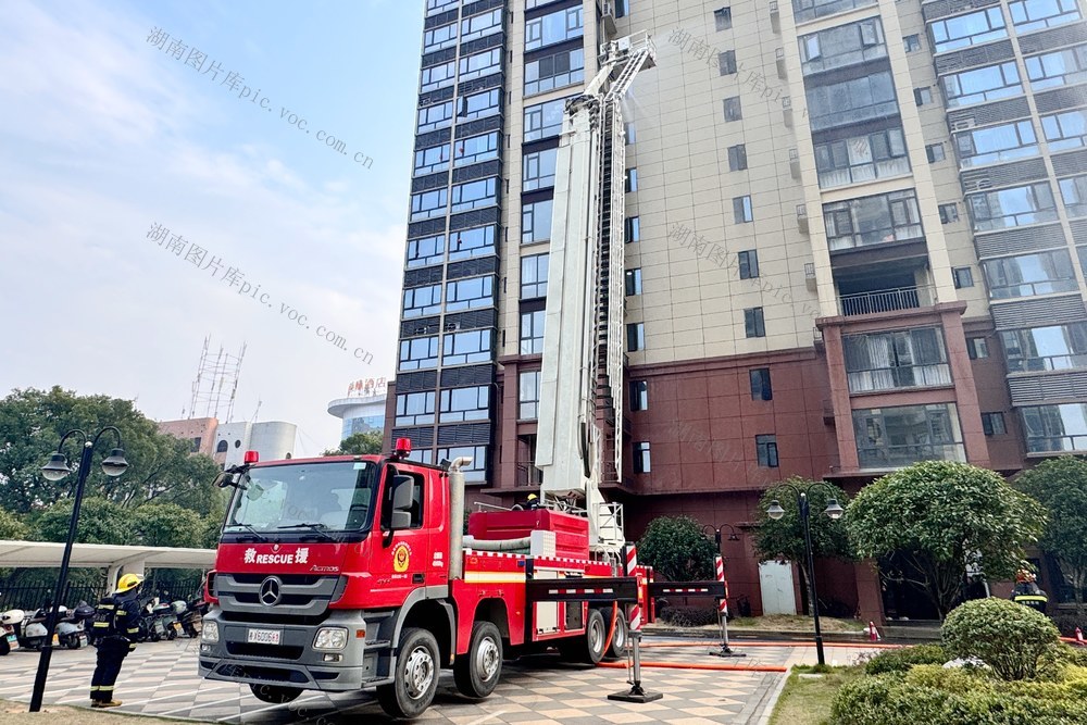 消防 安全 多部门联合 演练 实战 高层建筑 应急处置