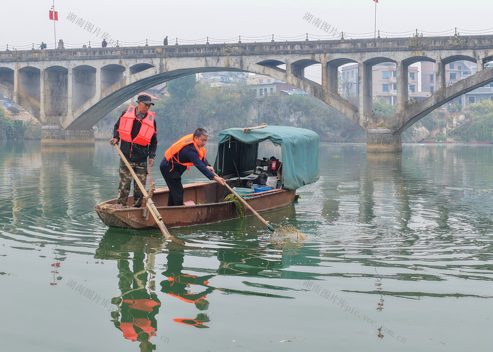 嘉禾：河道保洁 守护碧水