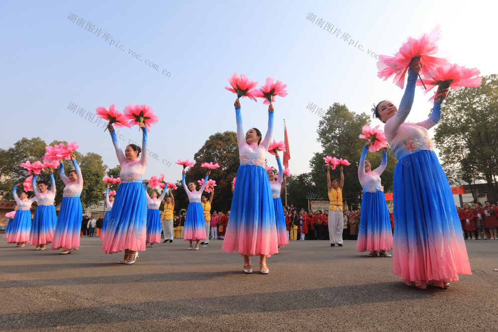 湖南，龙山，老年人，学校，教学，成果展示