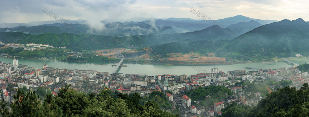 中国 湖南 安化 东坪镇 城镇建设 城镇发展 安化南区发展前的老照片