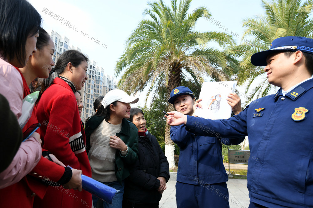 冬季消防安全宣传 老旧小区 高层建筑 防火 自防自救技能 实操培训