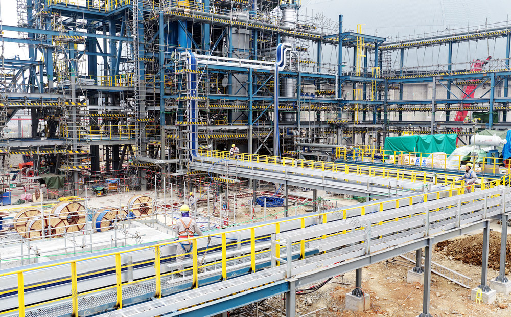 项目建设迎新年