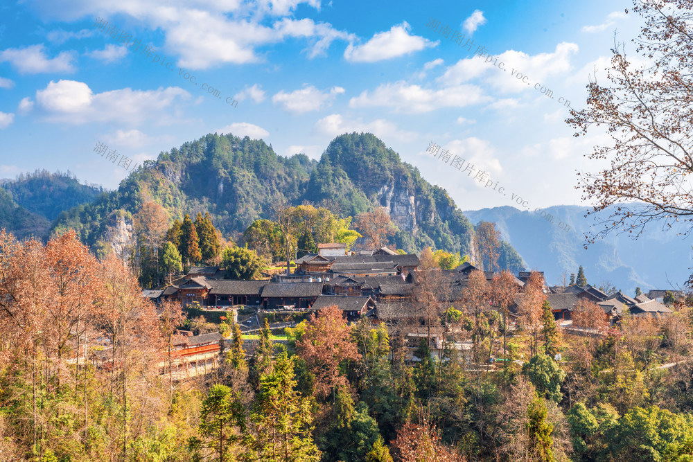 十八洞村   冬景宜人  红色旅游