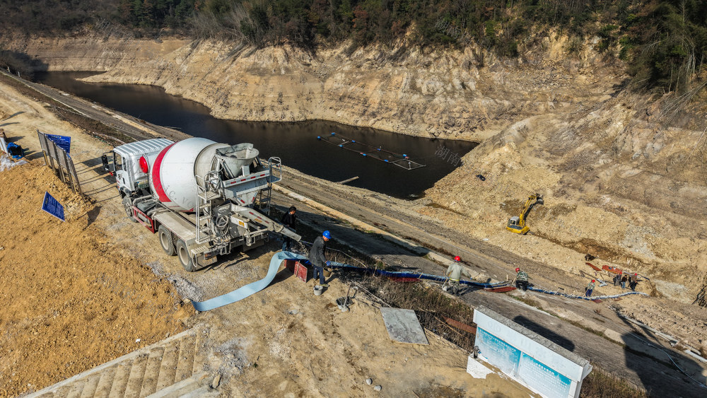 半山水库  除险加固  新建作业