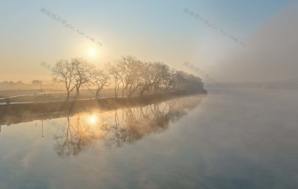 湖南道县：冬日云雾美