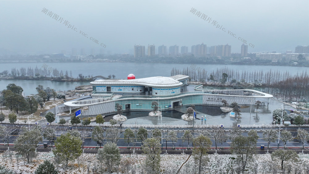 资兴市 东江湾 旅游度假区 雪景 