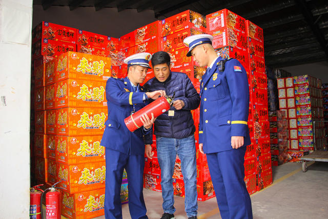 消防 烟花爆竹 安全 节前 