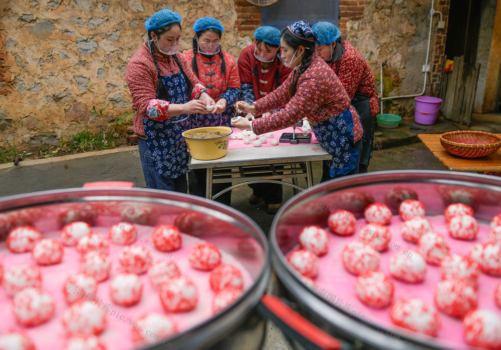 湖南宁远：红粑飘香迎新春