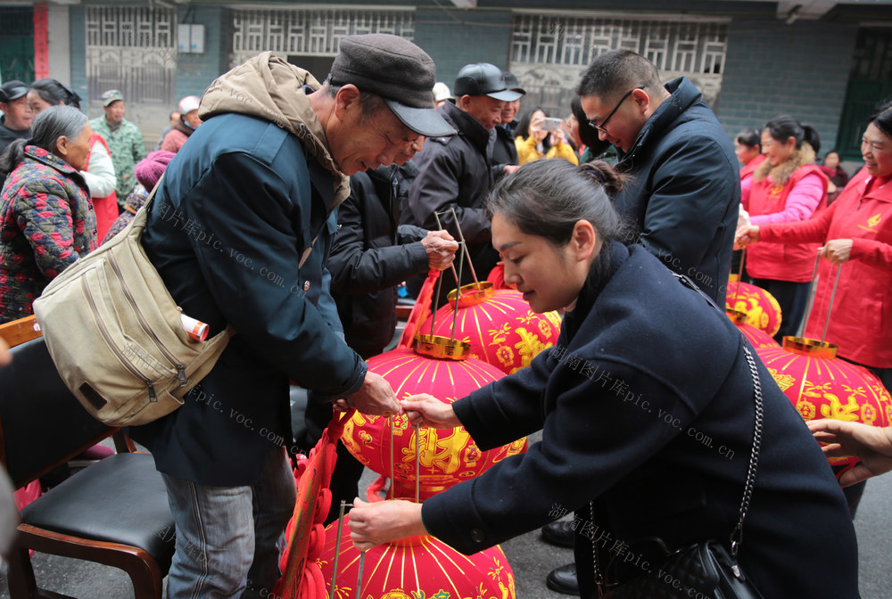 湖南桂东 新春送暖 新坊 亮 幸福 年味