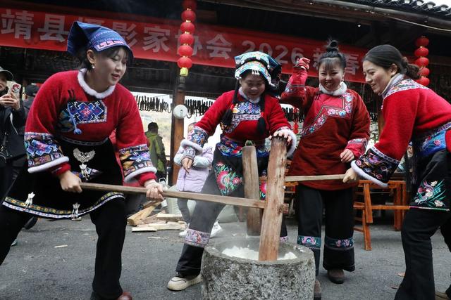 糍粑飘香  年味渐浓