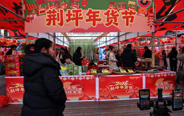 人像，民俗，荆坪年货节