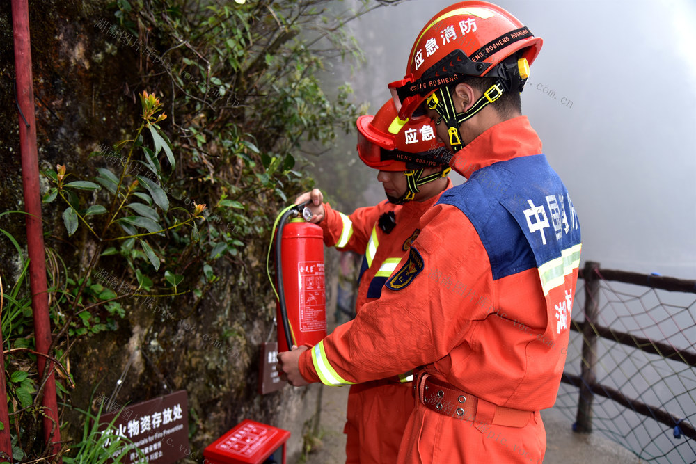 消防 安全 宣传 巡查 景区 假日 春节 