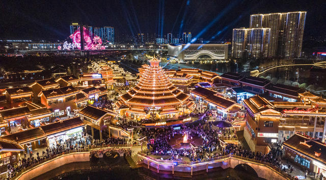 春节，怀化，节日气氛