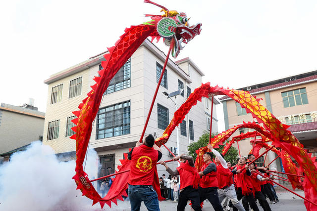 临武县--舞龙贺新年