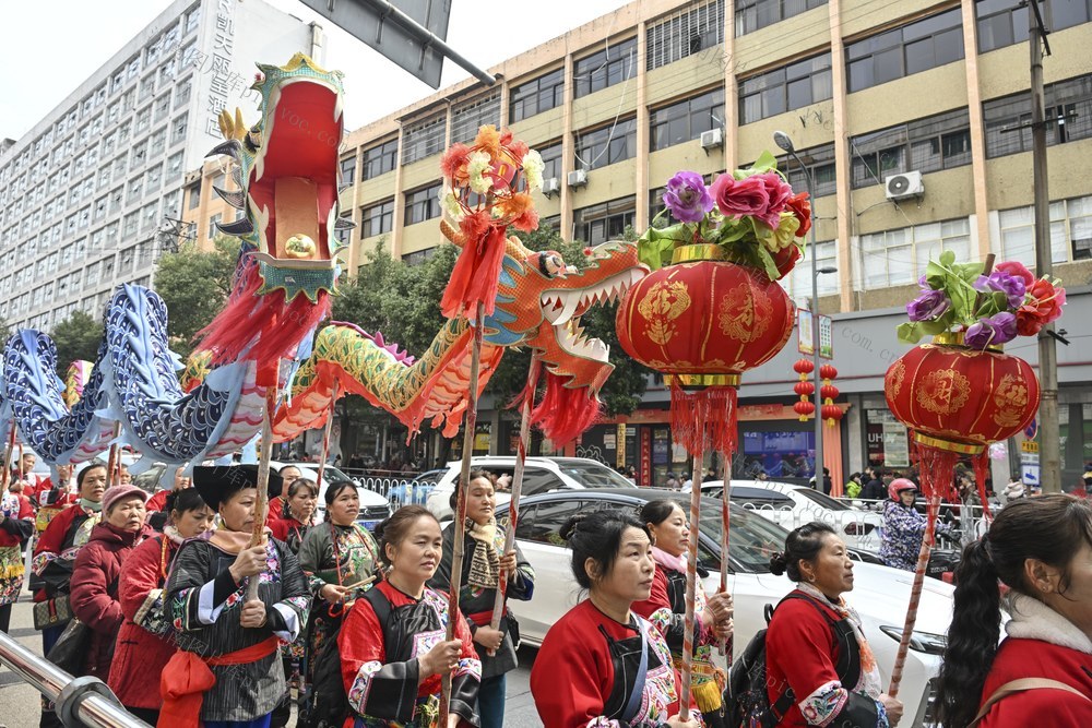 大年初一 欢喜过大年 民俗活动 迎新春